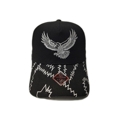 Outdoor Hip Hop Flat Embroidered Baseball Caps For Men Size 56~60 Cm