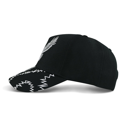 ACE Cotton Five panel Baseball Cap With Self Strap Embroidery Logo