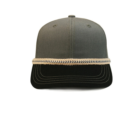 Hot Sales ACE Unisex Creative Embroidery Design Stagger Color Chain Baseball Curve Brim Cap Hat