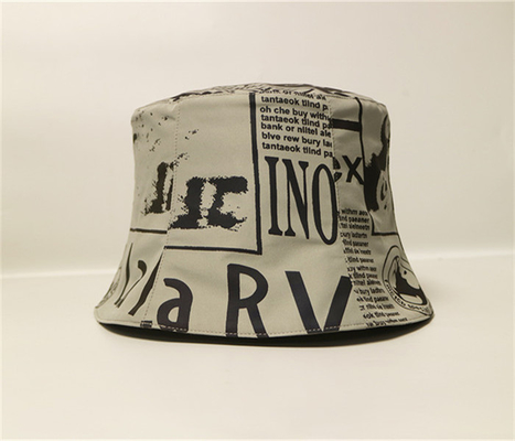 New Style ACE Unisex Custom Graffiti Paint-splashing Style Design Logo Soft Bucket Fisherman Cap Hat