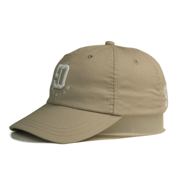 Custom Cotton Twill 6 Panel Structured Sports Baseball Cap With 3d