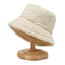 Unisex Harajuku Bucket Hat Graffiti Solid Fisherman Hat Autumn Winter Lamb Wool 60cm