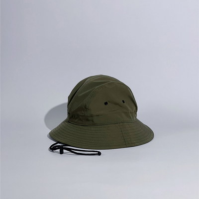 Polyester Mens Sunproof Hats Custom Color CMYK Printing