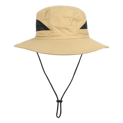 58cm Outdoor Sun Hat With Protection Foldable Wide Brim Fishing Bucket Hat