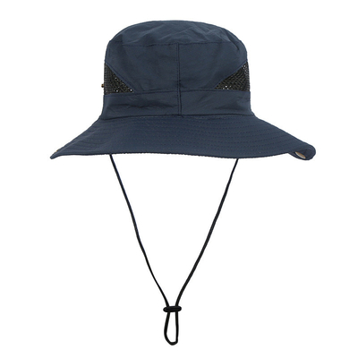 58cm Outdoor Sun Hat With Protection Foldable Wide Brim Fishing Bucket Hat