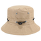 Femal Sunscreen Fisherman Bucket Hat With Metal Eyelet Rope XXL Size