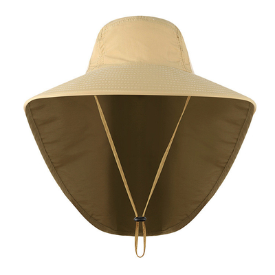 New Outdoor Fisherman Hat for Men Women Summer Neck Protection Visor Cap Anti UV Breathable Fishing Safari Hat