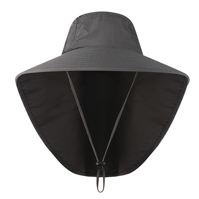 New Outdoor Fisherman Hat for Men Women Summer Neck Protection Visor Cap Anti UV Breathable Fishing Safari Hat