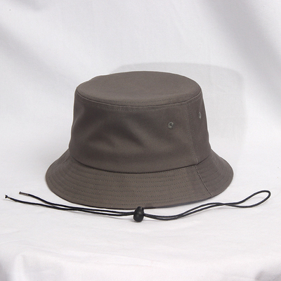 Unisex Pure Cotton Outdoor Sun Hat Beach With Protection Fisher Bucket Cap 58CM