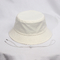 Unisex Pure Cotton Outdoor Sun Hat Beach With Protection Fisher Bucket Cap 58CM