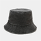 Adult Grey Red Black Fisherman Bucket Hat 100% Cotton Soft 58CM