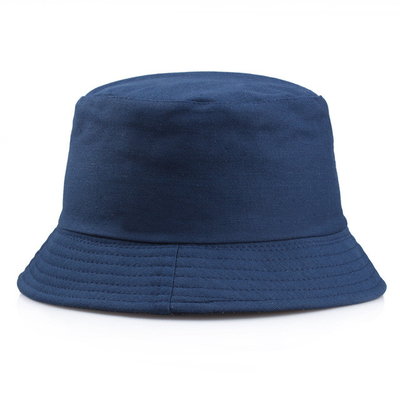 White Foldable Bucket Hat Street Headwear Outdoor Fisherman Cap For Men Woman