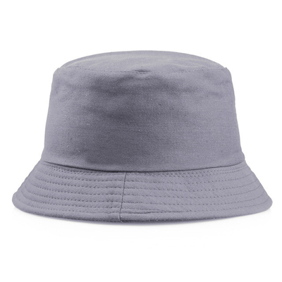 White Foldable Bucket Hat Street Headwear Outdoor Fisherman Cap For Men Woman