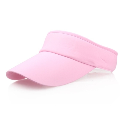 Custom Logo Sun Visors Hats Outdoor Casual Solid Color Summer