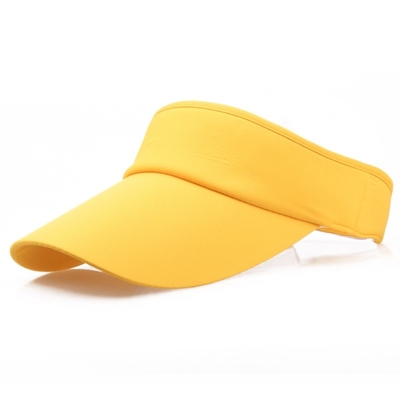 Custom Logo Sun Visors Hats Outdoor Casual Solid Color Summer