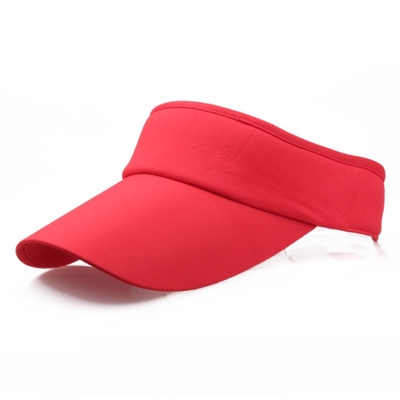 Custom Logo Sun Visors Hats Outdoor Casual Solid Color Summer