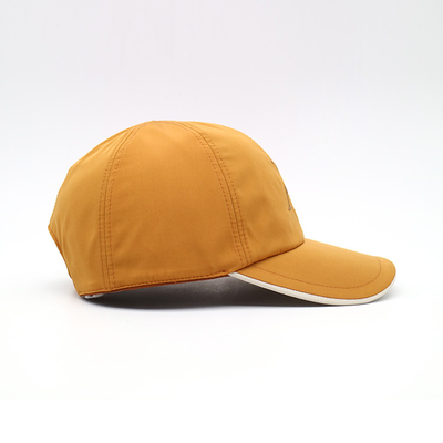 Custom 6 Panels Embroidered Baseball Caps Curved Brim 56CM