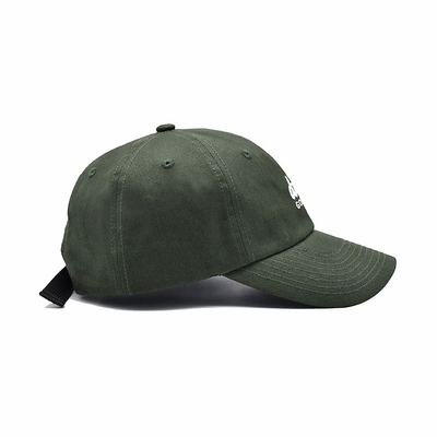 Outdoor Sporting Low Profile Cotton Dad Hat 58cm With Custom Embroidery Logo