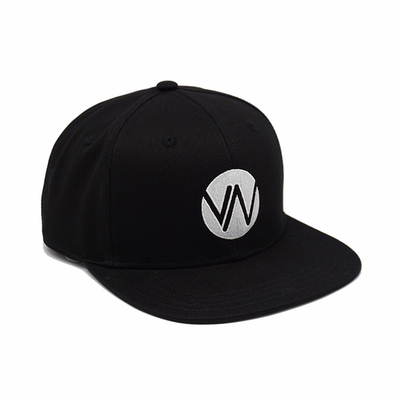 Classic Hip Hop Snapback Cap Flat Brim With Adjutable Buckle