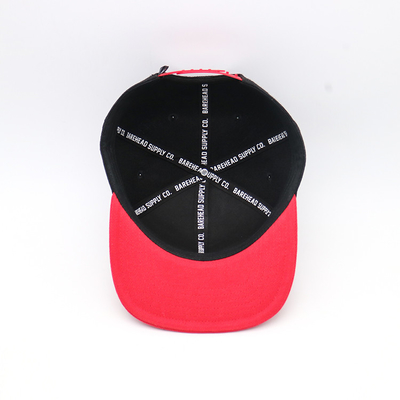 Hip Hop Flat Brim Snap Back Colorful 3D Embroidered Rapper Cap