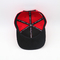 100% Cotton Twill Flat Brim Snapback Hats Right Back Panel 3D Embroidered Letter Pattern Unisex