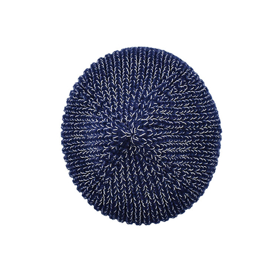 60cm Winter Beanie Hat Men Reflective Yarn Knit Skull Soft Warm Fold Up Cuff Daily Beanie Caps