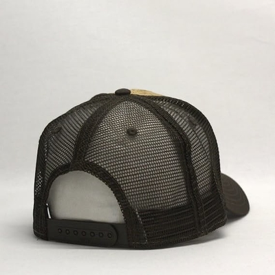 Adult Custom Logo Cork 5 Panel Trucker Cap Twill Mesh Adjustable Truck Sport Cap 58CM