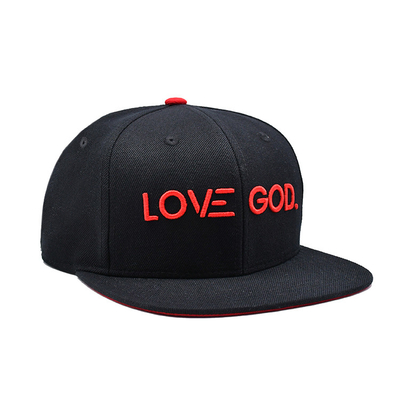 Men 60cm Flat Brim Snapback Hats Adjustable Flat Bill Hip Hop Cap