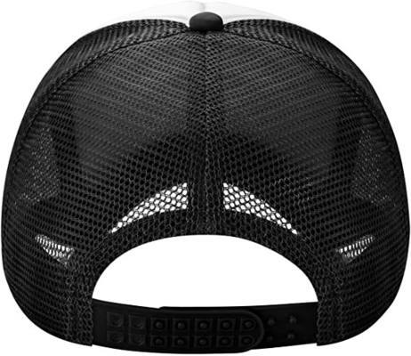 Anniversary Red Mesh 5 Panel Sports Trucker Cap Women'S High Crown Foam Mesh Cap