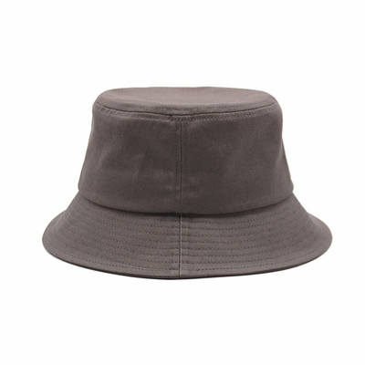 Unisex Fashion Woven Patch Bucket Hat Summer Fisherman Cap For Teens