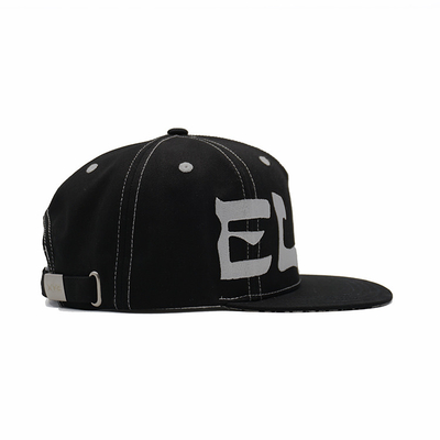 Flat Brim 60cm Hip Hop Snapback Hats With Add Picture Text Logo Customized