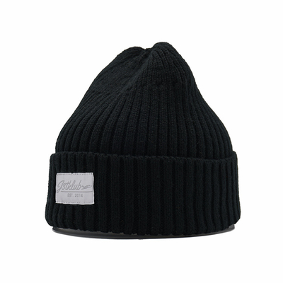 55cm Warm Knitted Cuffed Beanie Hats Winter Cuff Skull Cap For Men Women