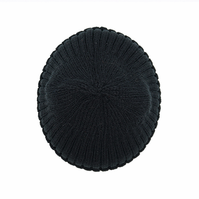 55cm Warm Knitted Cuffed Beanie Hats Winter Cuff Skull Cap For Men Women