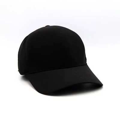 Black Waterproof Sport Baseball Cap Seamless Seal Sport Running Cap 60cm