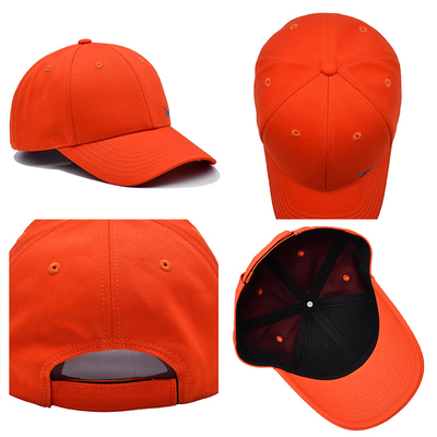 Unisex Casual Baseball Cap Velcro Back Buckle Sunshade Curved 6 Panel Forehead Cap Summer