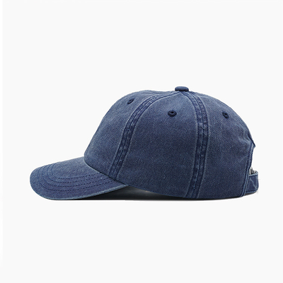 Washed Cotton Do Old Letter Embroidery Baseball Cap Unisex Summer Sun Protection Sunshade