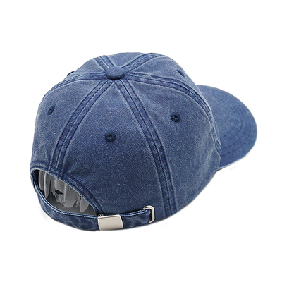 Washed Cotton Do Old Letter Embroidery Baseball Cap Unisex Summer Sun Protection Sunshade