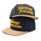 Wood Grain Frontal Color Contrast Flat Brim Snapback Hats Sunshade Summer