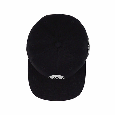 Unisex Flat Brim Snapback Cap Embossed Pattern Plastic Buckle ODM