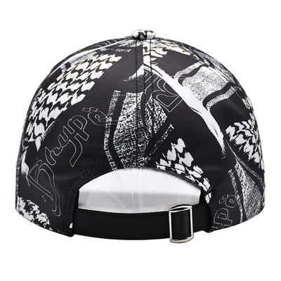 100% Polyester Black Baseball Cap Custom Full Sublimation Printing Baseball Hats