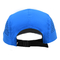 Waterproof 5 Panel Hat Breathable Quick Dry Mesh Sports Cap With Rubber Patch Logo