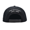 OEM Design 5 Panel Snapback Hat Custom Fitted Snapback Cap With Plastic Buckle