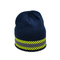 Unisex Football Skull Cap Oem Reflection Logo Running Beanie Winter Polyester Helmet Liner