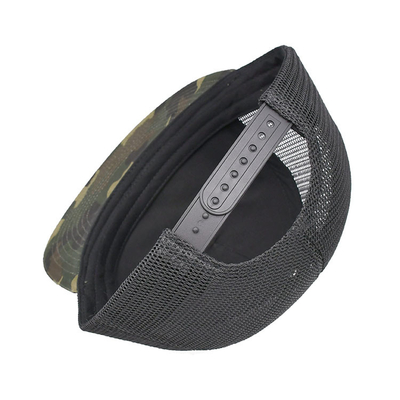 Five Panel Outdoor Baseball Cap Men'S Tactical Camouflage Sport Trucker Cap