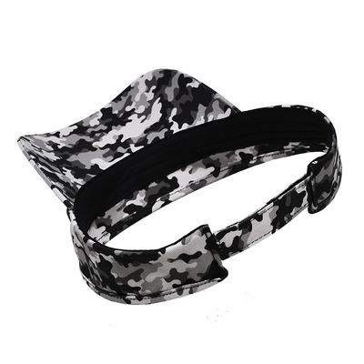 Camouflage Pattern Fashional Sun Visor Hat For Summer And Outdoor Running