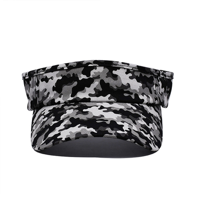 Camouflage Pattern Fashional Sun Visor Hat For Summer And Outdoor Running