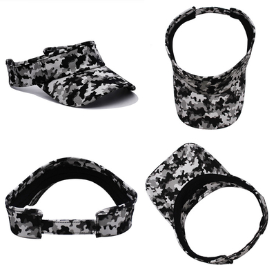 Camouflage Pattern Fashional Sun Visor Hat For Summer And Outdoor Running