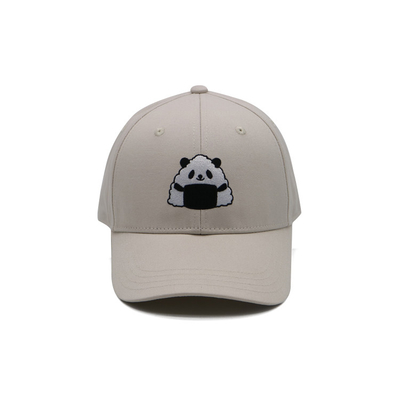 Customized 6 Eyelets Cotton Baseball Cap Reinforced Seams Elastic Closed Cap