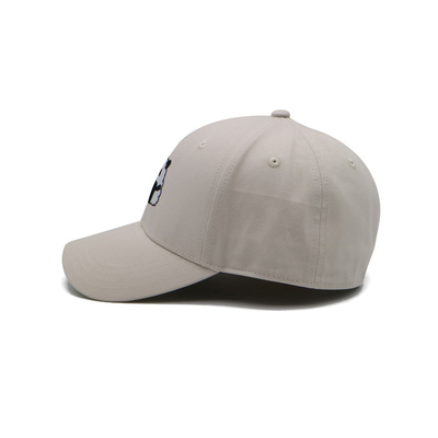 Customized 6 Eyelets Cotton Baseball Cap Reinforced Seams Elastic Closed Cap