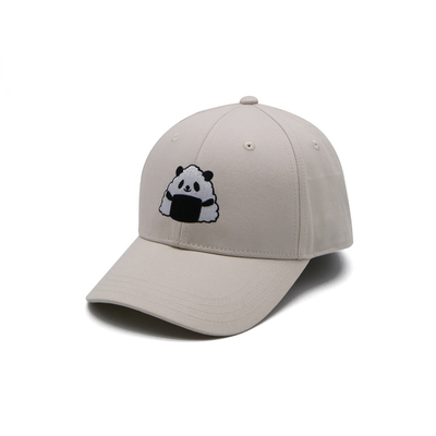 Customized 6 Eyelets Cotton Baseball Cap Reinforced Seams Elastic Closed Cap